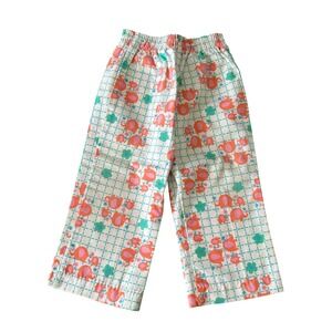 VTG 70s Garanimals Kids 18 Mo Elephant Print Pants USA Made Cottagecore Retro